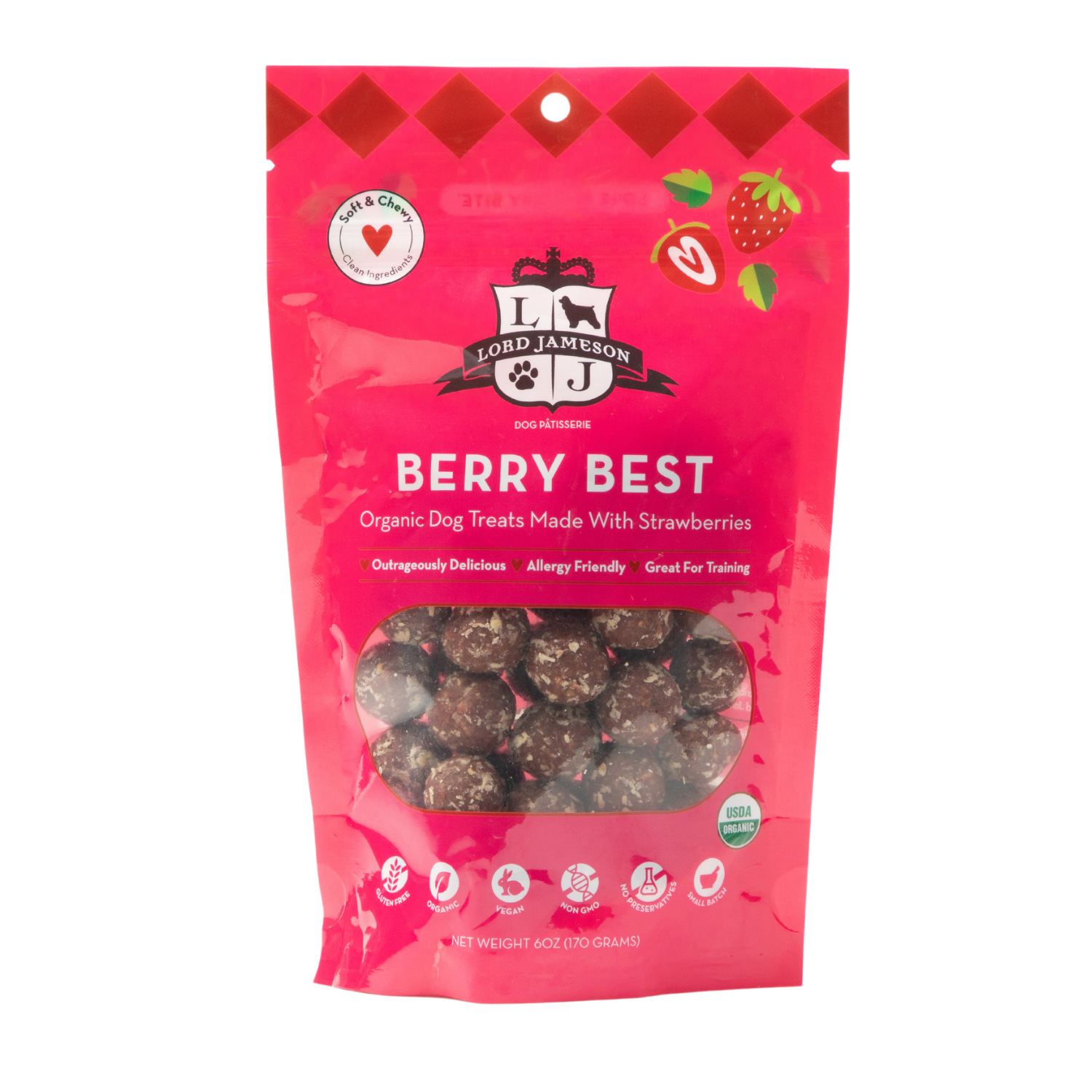 Berry Best Organic Dog Treats
