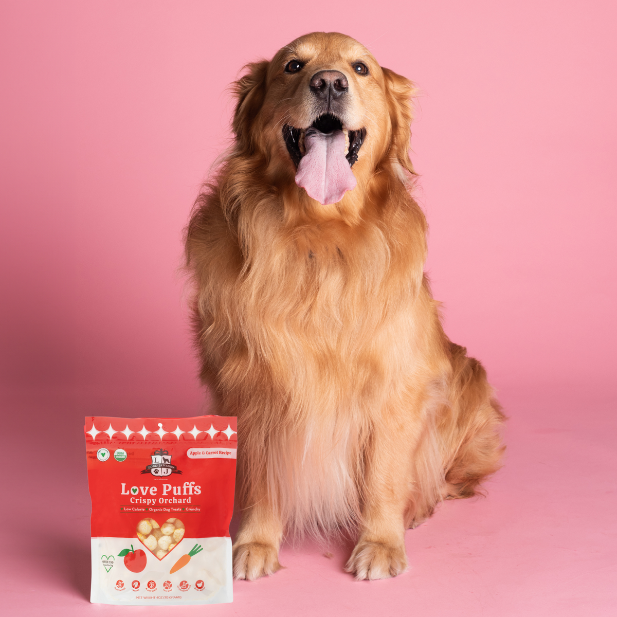 Crispy Orchard Organic Dog Treats - Lord Jameson Organic Dog Treats