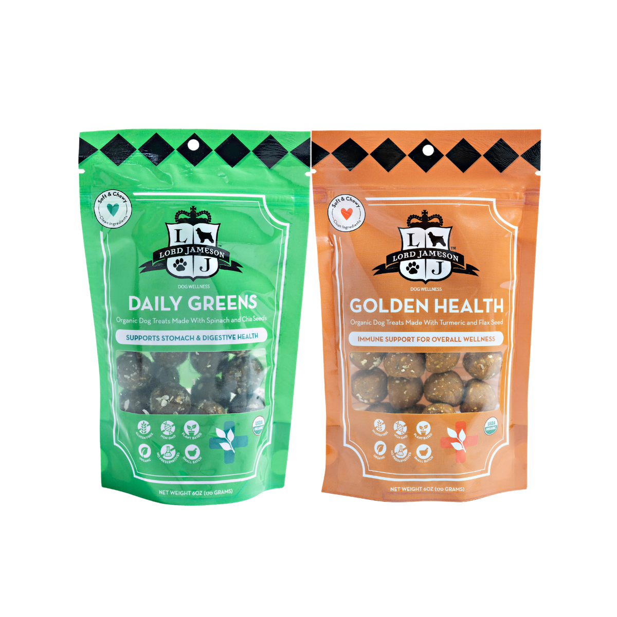 Golden Health and Daily Greens Bundle - Soft & Chewy - Lord Jameson