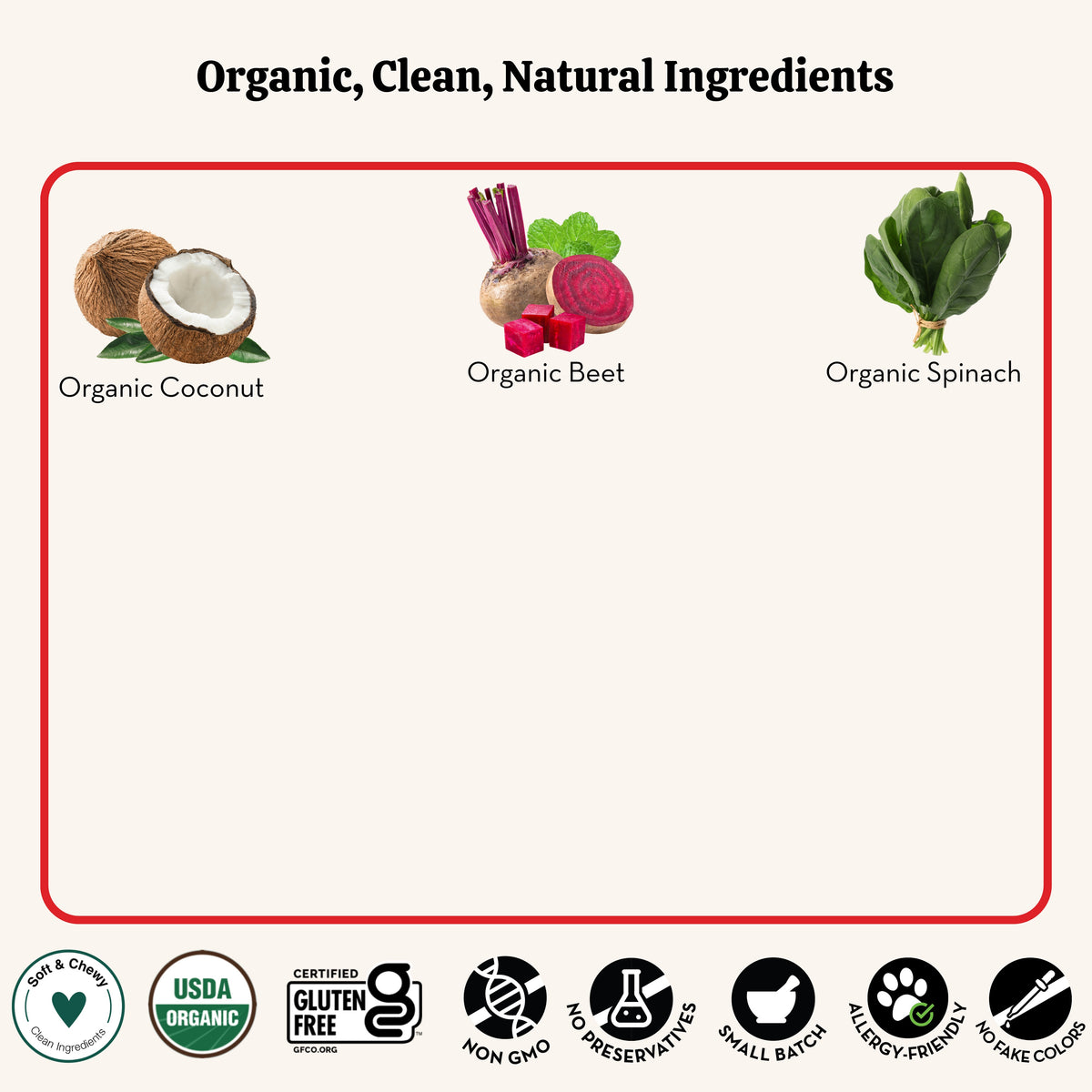 Holiday SUPERFETTI® Organic Dog Sprinkles