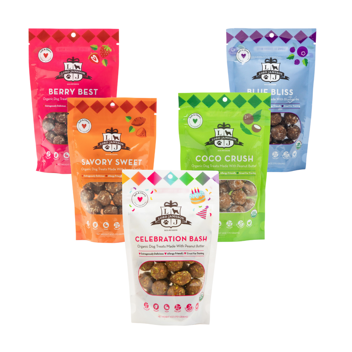 Combo Organic Dog Treats | LORD JAMESON™