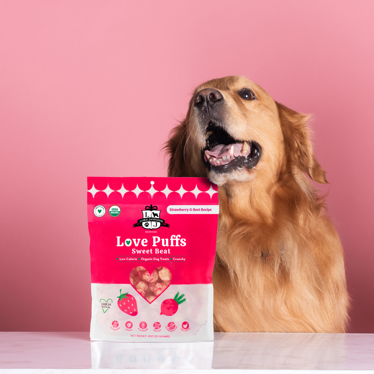 Sweet Beat Organic Dog Treats - Lord Jameson Organic Dog Treats