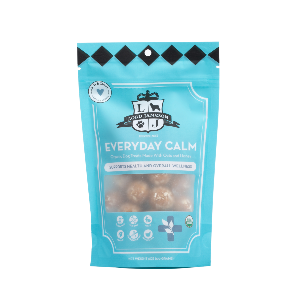 Everyday Calm Organic Dog Treats | 6 oz - Lord Jameson Organic Dog Treats