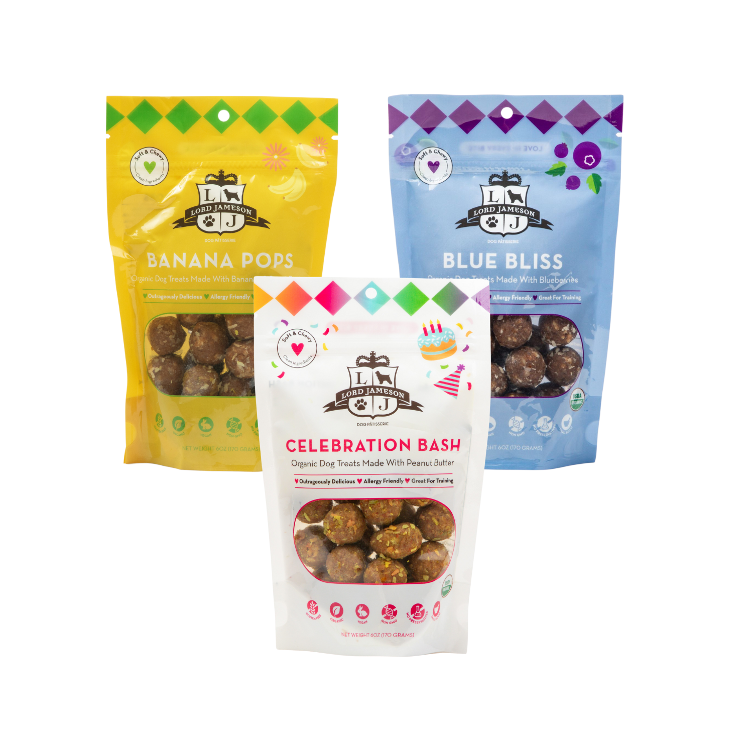 Best Seller Collection Bundle - Lord Jameson Organic Dog Treats