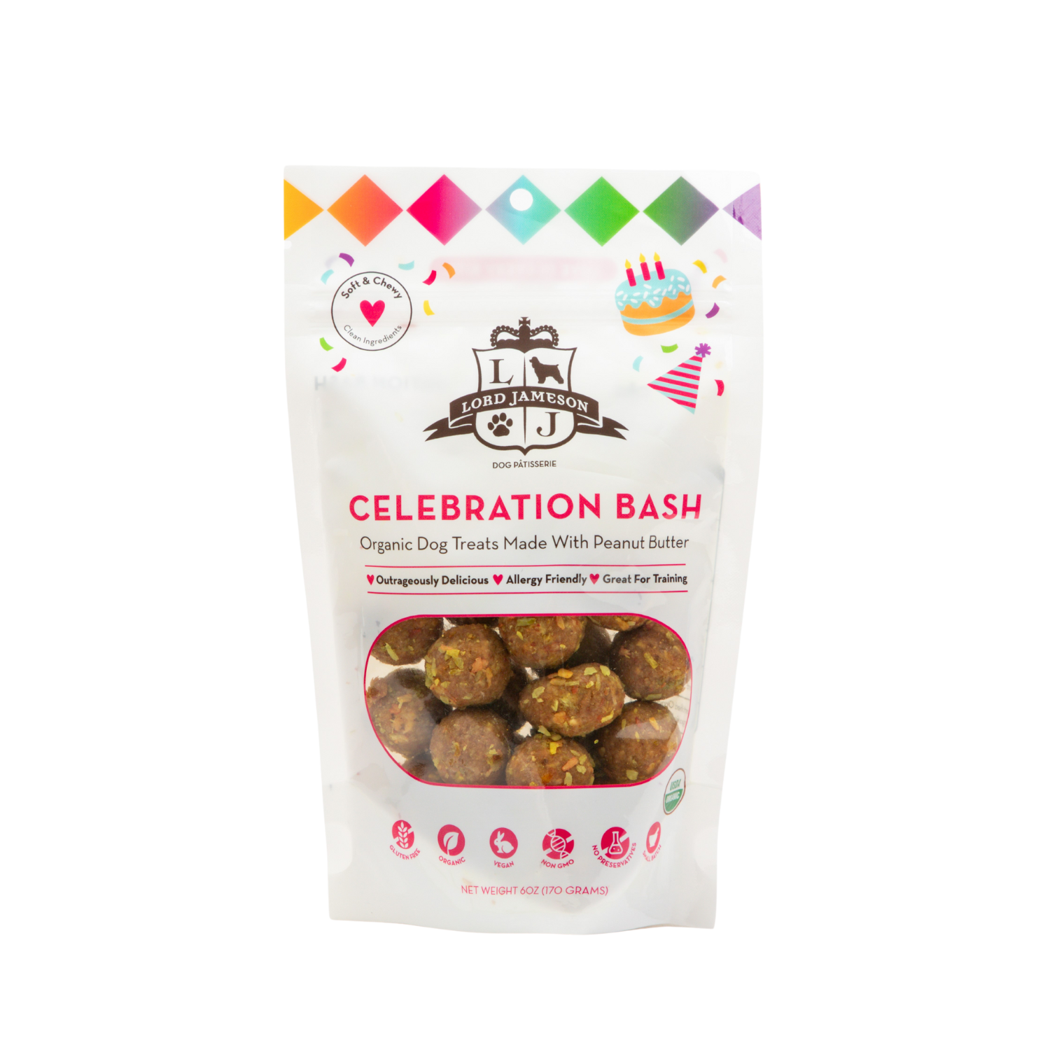 Organic Peanut Butter Dog Treats Lord Jameson