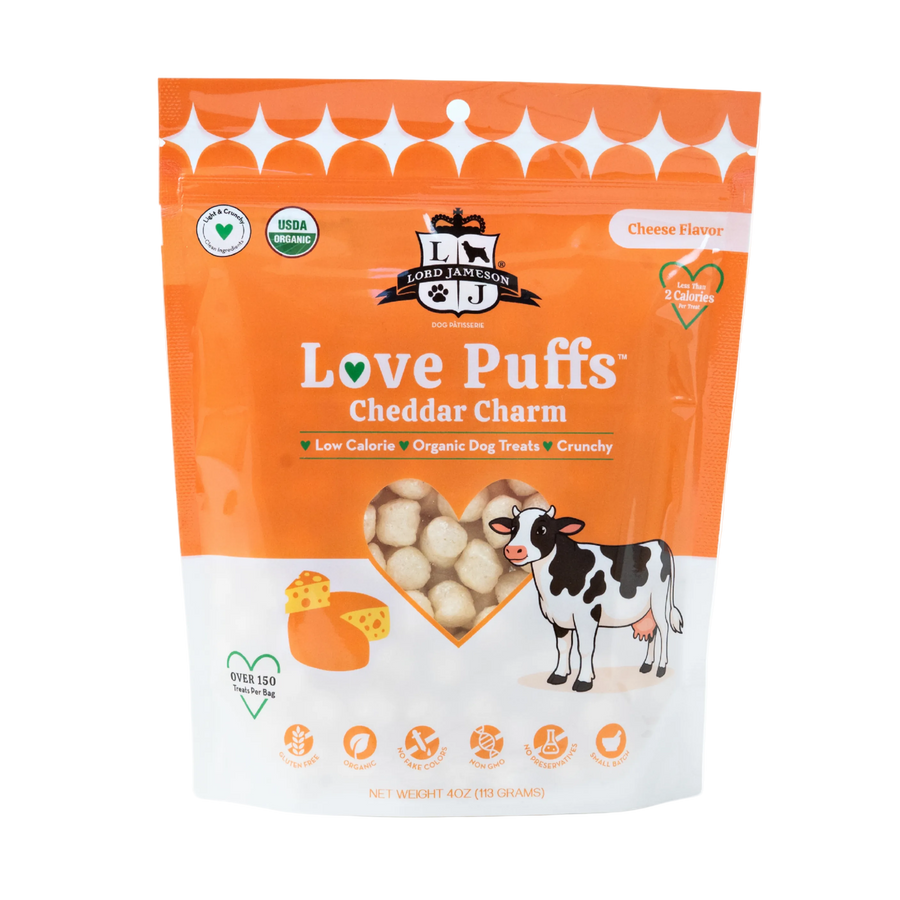 Cheddar Charm Organic Dog Treats - Lord Jameson