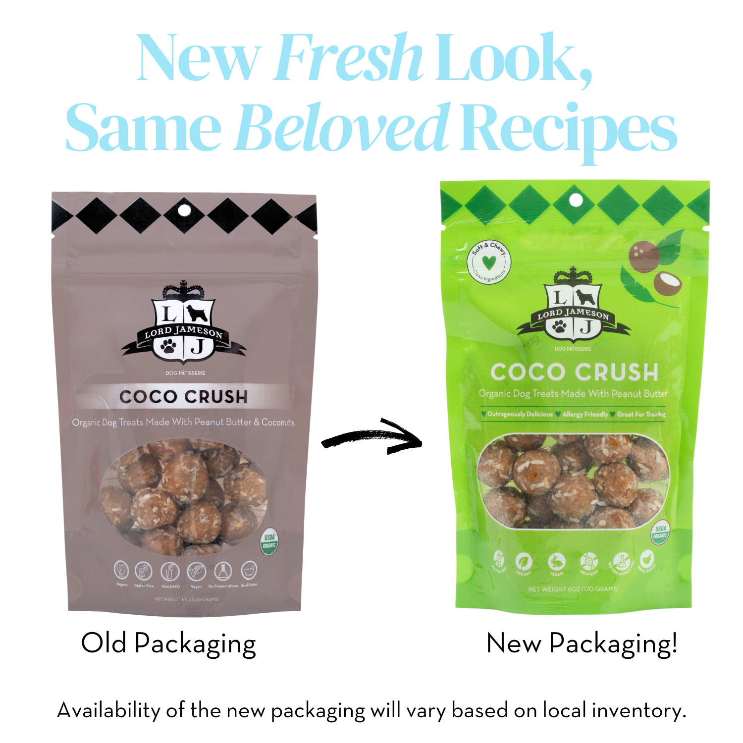 Coconut & Peanut Butter Dog Treats | LORD JAMESON™ Coconut & Peanut Butter Dog Treats | LORD JAMESON™
