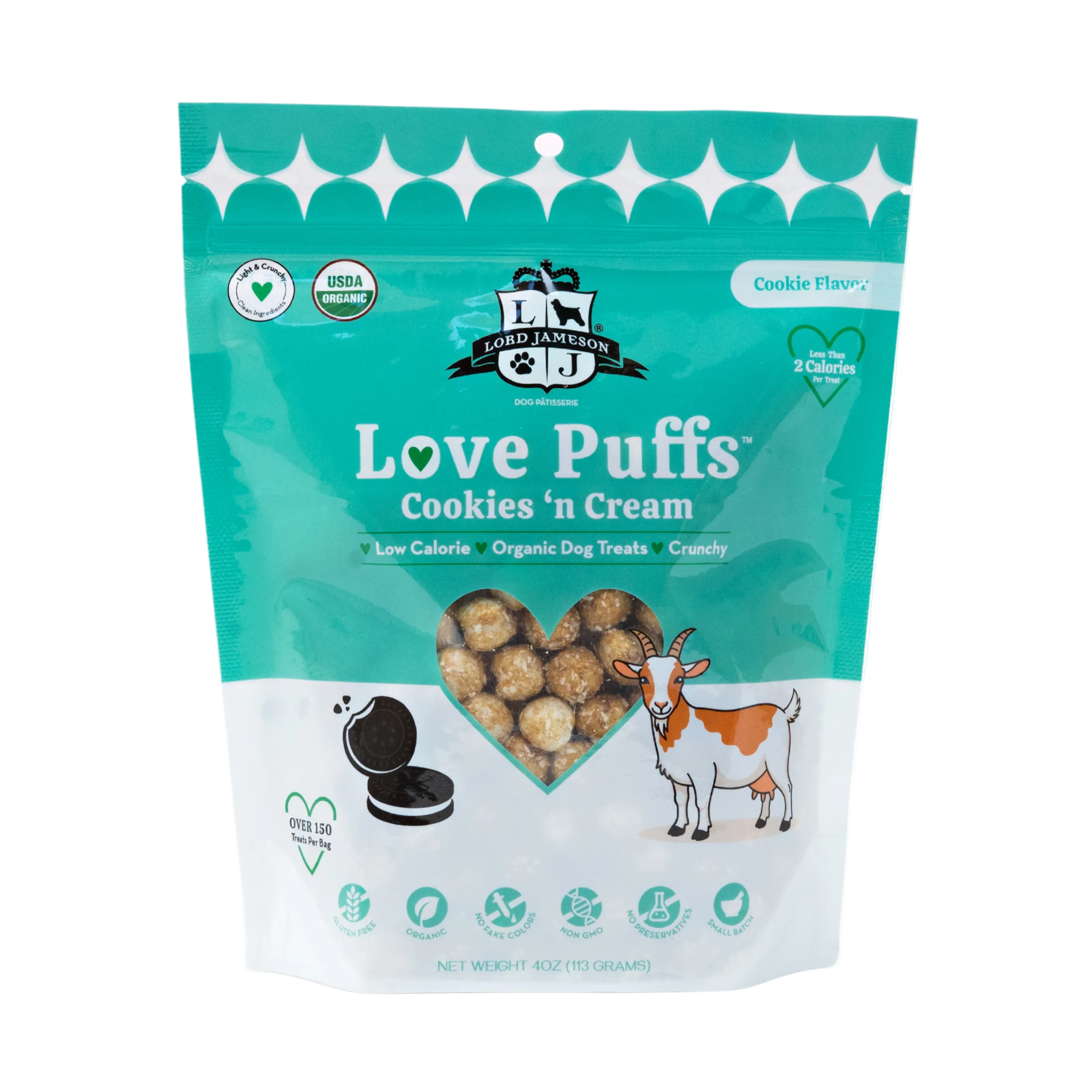 Cookies n Cream Organic Dog Treats | Healthy Snacks
