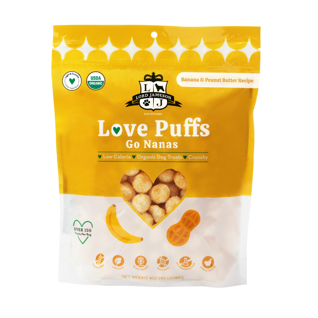 Go Nanas Organic Dog Treats | 4 oz - Lord Jameson Organic Dog Treats 