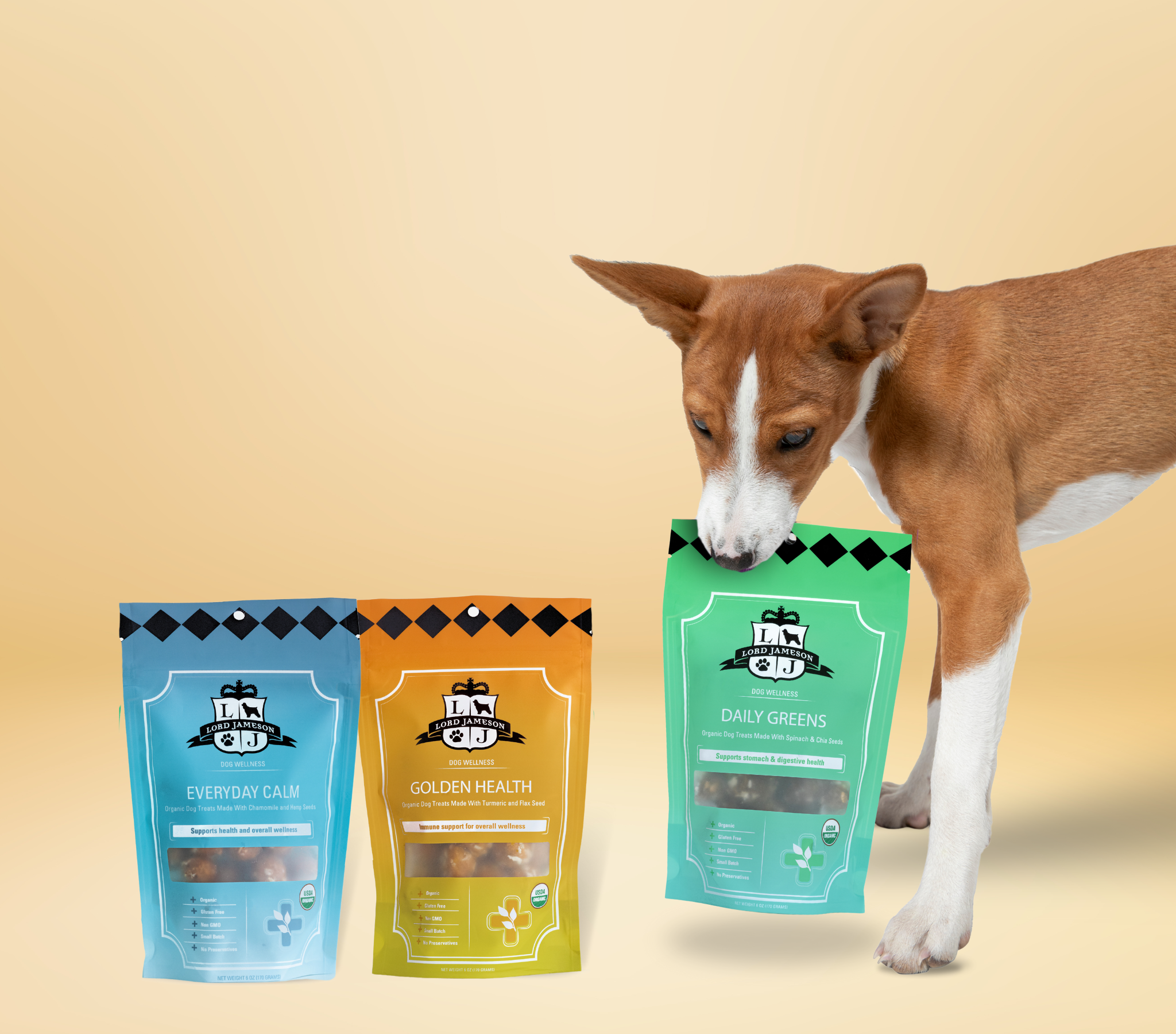 Wellness Collection Bundle - Lord Jameson Organic Dog Treats 