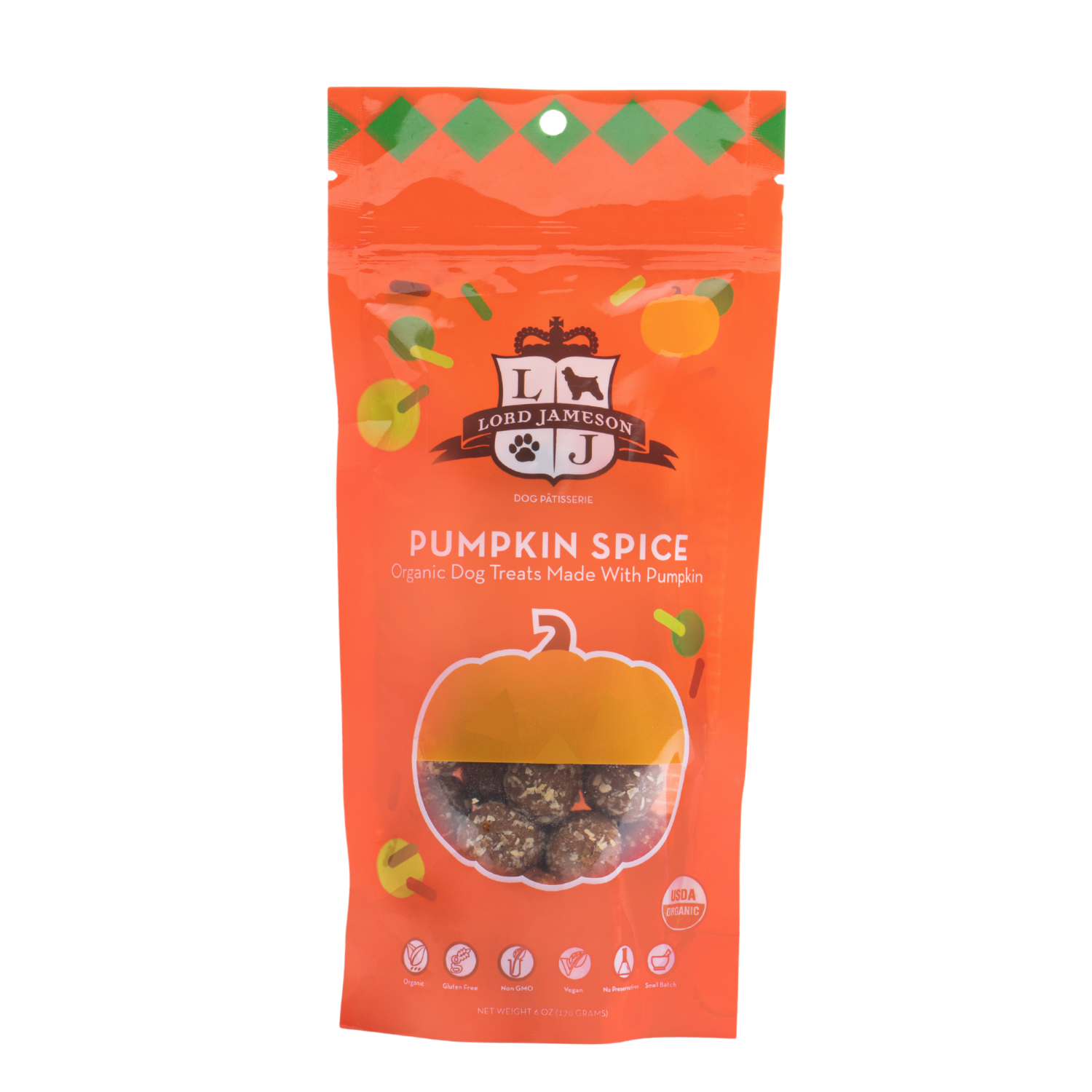 Pumpkin Spice Pops Dog Treats