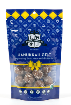 WHOLESALE Hanukkah Gelt Organic Dog Treats - Lord Jameson Organic Dog Treats 