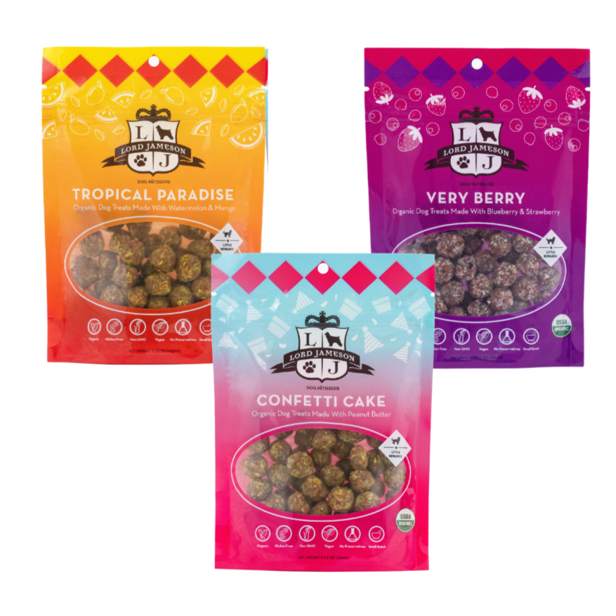 Small Breed Collection Bundle - Lord Jameson Organic Dog Treats 