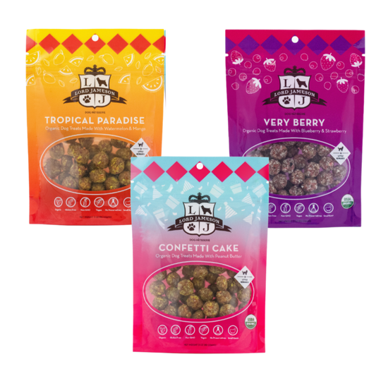 Small Breed Collection Bundle - Lord Jameson Organic Dog Treats 