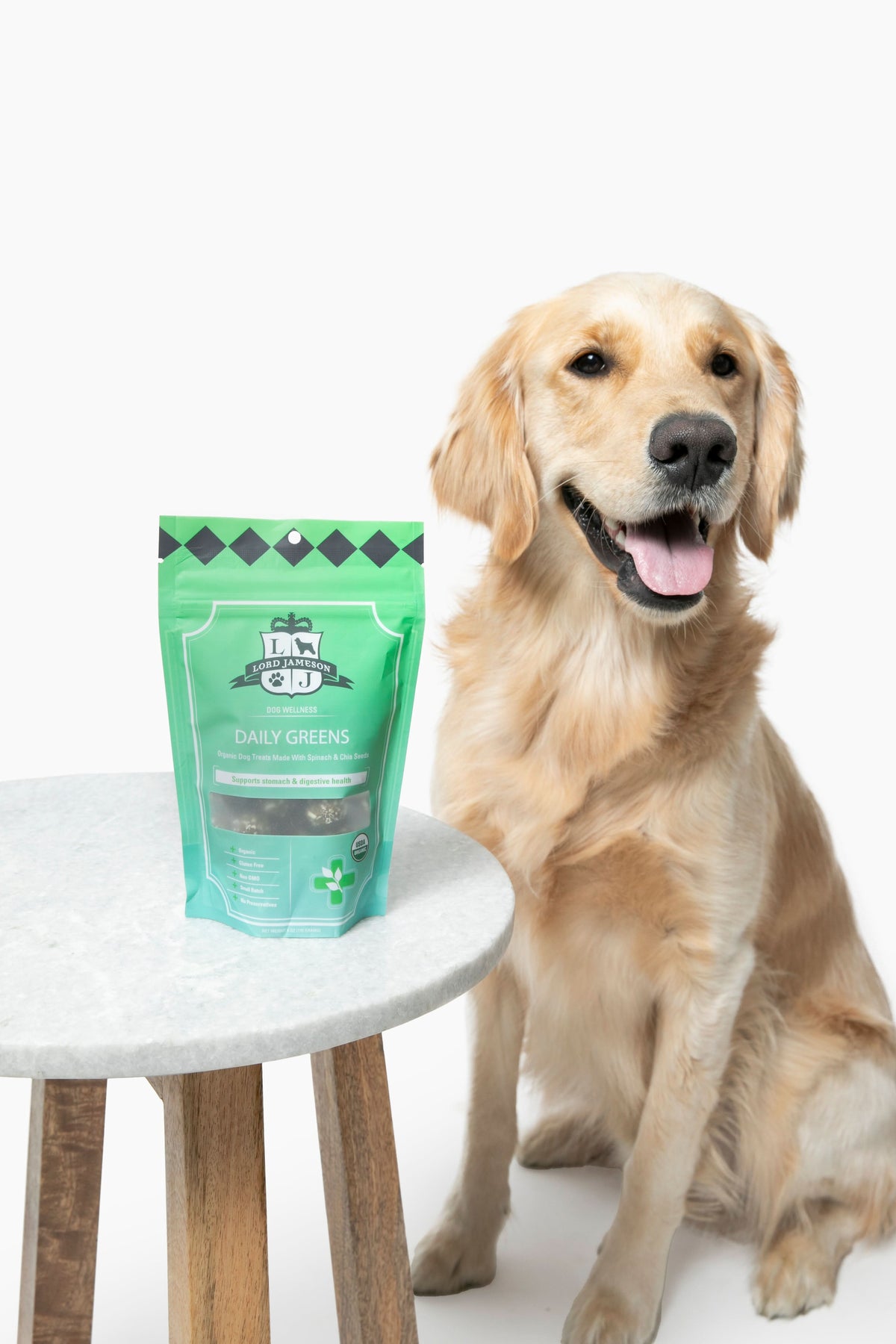 Daily Greens Organic Dog Treats - Lord Jameson