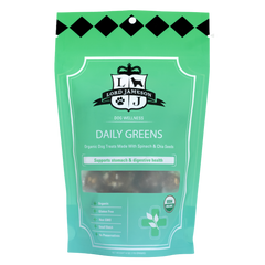 WHOLESALE Daily Greens Organic Dog Treats | Supports Stomach & Digestion - Lord Jameson Organic Dog Treats 