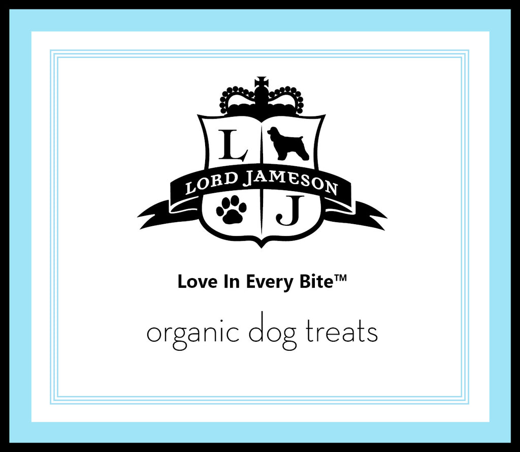 Mini Brand Brochure - Lord Jameson Organic Dog Treats 