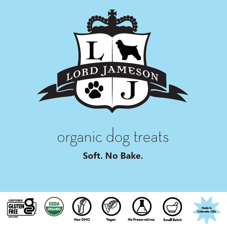 Window Decal - Lord Jameson Organic Dog Treats 